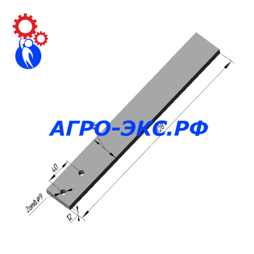 Стойка КРН (прямая) Н.043.09.405-01