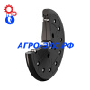 Колесо в сборе 014236.03 355x32/L/71S/PB/C2/17X44/RAL9005 (OTICO) купить