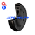 Колесо в сборе 019041.03 330x75/LRB/71S/PB/C1/16X26/RAL9005 (OTICO) купить
