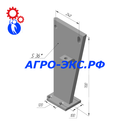 Стойка правая РЗЗ.60.01.100