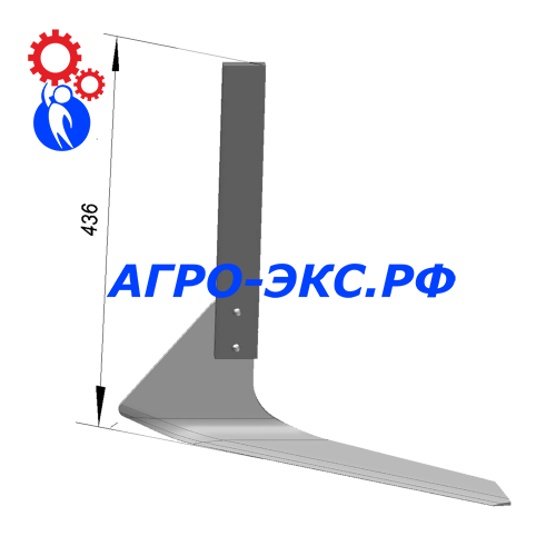 Стойка левая КРН Н.043.01.100-07-01